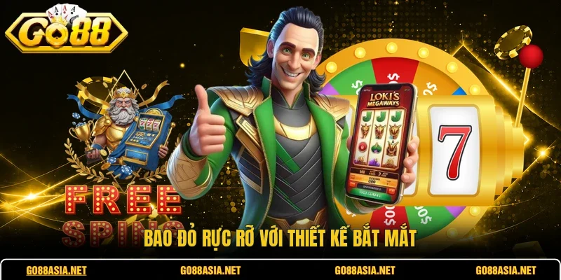Bao đỏ rực rỡ với thiết kế bắt mắt