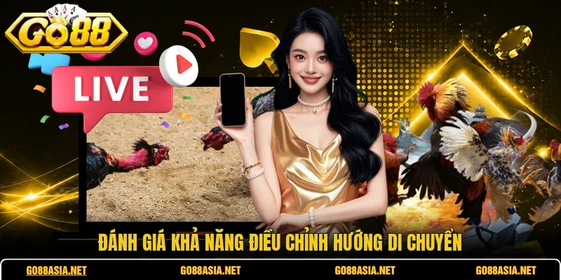 Đánh giá khả năng điều chỉnh hướng di chuyển