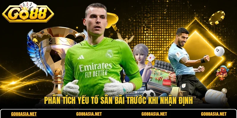 Phân tích yếu tố sân bãi trước khi nhận định