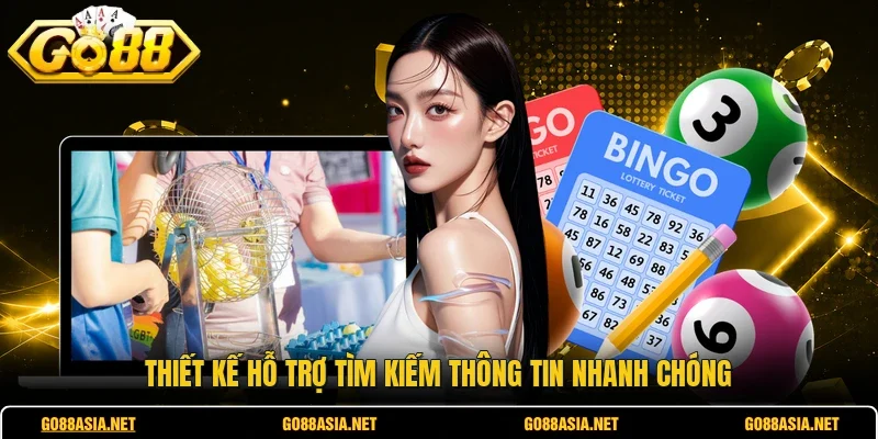 Thiết kế hỗ trợ tìm kiếm thông tin nhanh chóng